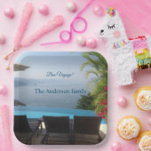 Foto des Badeortes Bon Voyage Party Pappteller (Party)