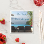 Foto des Badeortes Bon Voyage Party Serviette (Beispiel)