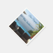 Foto des Badeortes Bon Voyage Party Serviette (Ecke)