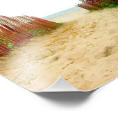 Foto des Beachwegzauns (Ecke)