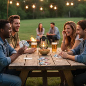 Foto des benutzerdefinierten Freundes Spielkarten