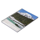Foto des Berges Rainier und Frozen Notizblock (Linke Seite)
