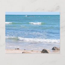 Foto des blauen Atlantiks