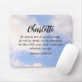 Foto des blauen Himmels nicht abscheulich Bibelver Mousepad (Mit Mouse)