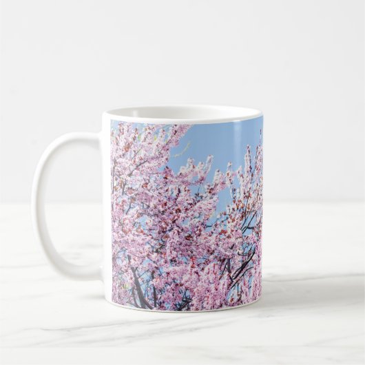 FOTO DES BLOSSOM-BAUMS CHERRY KAFFEETASSE (Links)
