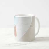 Foto des braunen Schirms Kaffeetasse (VorderseiteRechts)