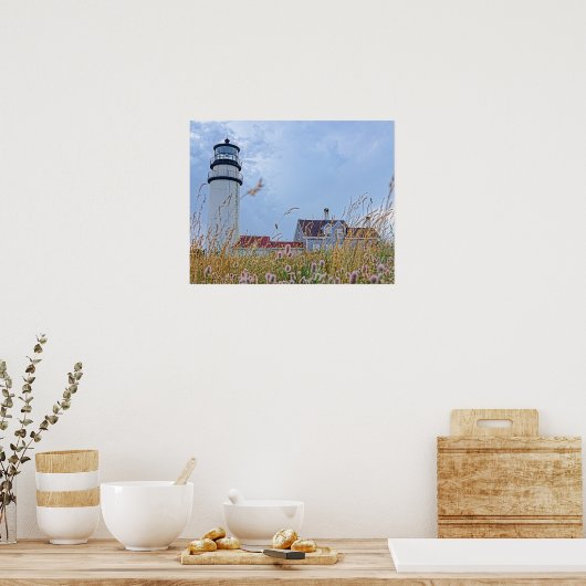 Foto des Cape Cod Light House Poster (Küche)