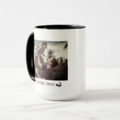 Foto des einfachen Vaters Kaffee Tasse (Vorderseite Links)