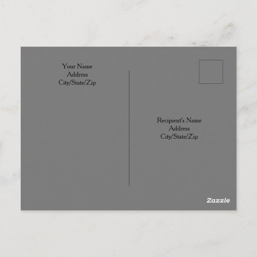 Foto des einzigartigen weißen Labrador Retriever M Postkarte (Rückseite)