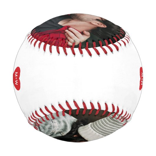 Foto des Ersten Valentinstag Baseball (Rückseite)