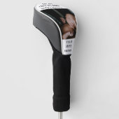 Foto des ersten Vaters Golf Headcover (angewinkelt)