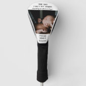 Foto des ersten Vaters Golf Headcover (Vorderseite)