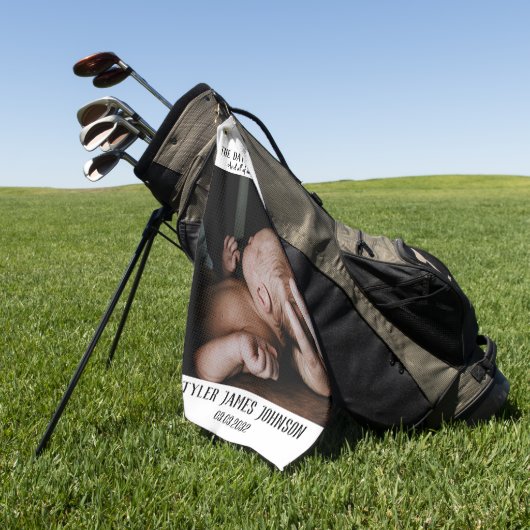 Foto des ersten Vaters Golfhandtuch (Gras)