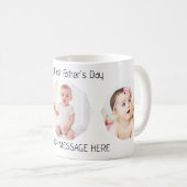 Foto des ersten Vaters Kaffeetasse (VorderseiteRechts)