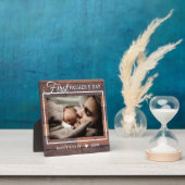 Foto des ersten Vaters Rustikales Palettenholz Fotoplatte (InSitu)