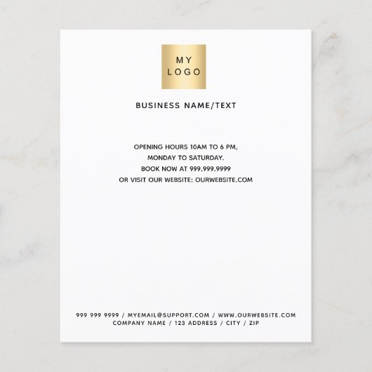 Foto des Firmenlogos, Text des qr-Codes Flyer (Vorne)