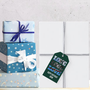 Foto des Flugzeugs, Liebe Word, einfache Luftfahrt Geschenkanhänger