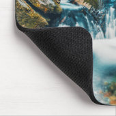 Foto des Flusses während des Tages Mousepad (Ecke)