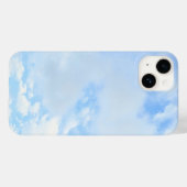 Foto des Friedlichen Blue Sky Simple Case-Mate iPhone Hülle (Rückseite (Horizontal))