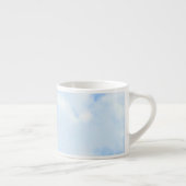 Foto des Friedlichen Blue Sky Simple Espressotasse (Rechts)
