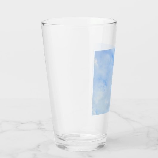 Foto des Friedlichen Blue Sky Simple Glas (Rechts)