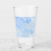Foto des Friedlichen Blue Sky Simple Glas (Vorderseite)