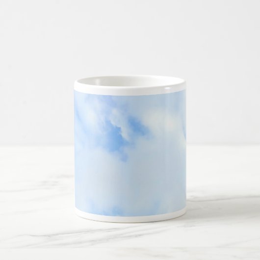Foto des Friedlichen Blue Sky Simple Kaffeetasse (Mittel)