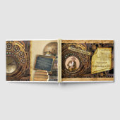 Foto des Gedächtnisdiensts Steampunk-Zeitmessgerät Gästebuch (Voll)