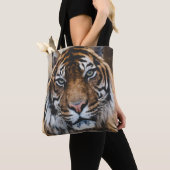FOTO DES GESICHTS VON TIGER TASCHE (Von Nahem)