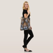 FOTO DES GESICHTS VON TIGER TASCHE (Am Model)