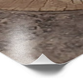 Foto des gewitterten Wagenrades (Ecke)