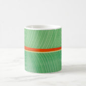 Foto des grünen Blattes Kaffeetasse (Mittel)