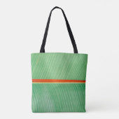 Foto des grünen Blattes Tasche (Rückseite)