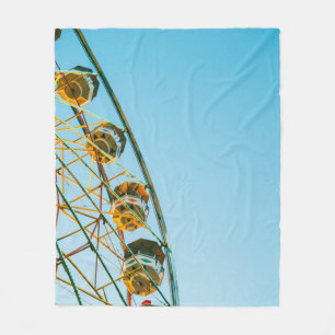 Foto des grünen Riesenrades Fleecedecke