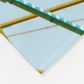 Foto des grünen Riesenrades Fleecedecke (Ecke)