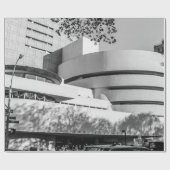 Foto des Guggenheim Museums in New York City Geschenkpapier (Flach)