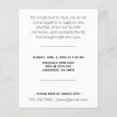 Foto des Haushalts - Einladung zum Leben (Rückseite)