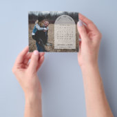 FOTO des HAUSHALTSkalenders Save the Date Einladun Flyer (Gruppe)