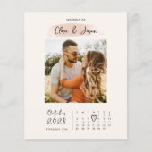 FOTO des HAUSHALTSkalenders Save the Date Einladun Flyer (Vorne)