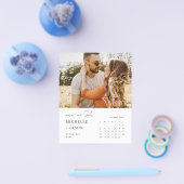 FOTO des HAUSHALTSkalenders Save the Date Einladun Flyer (Einzeln)