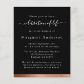 FOTO des HAUSHALTSPLANS - Einladung zum Leben (Rückseite)