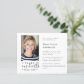 FOTO des HAUSHALTSPLANS - Einladung zum Leben (Stehend Vorderseite)