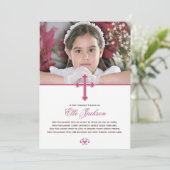 Foto des Heiligen Kreuzes Karte (Stehend Vorderseite)