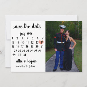 Foto des Kalenders Save the Date