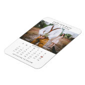 Foto des Kalenders Save the Date | Magnet (Linke Seite)