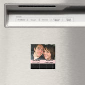 Foto des Kinos speichern das Datumsfenster, rosa Magnet (In Situ (Geschirrspüler))