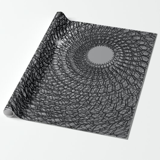 Foto des KuppelGebäude Geschenkpapier (Ungerollt)