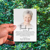 Foto des Lebens Dankeskarte