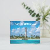 Foto des Leuchtturms Dry Tortugas Florida Postkarte (Stehend Vorderseite)
