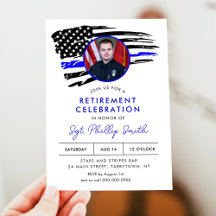 FOTO des LIBERTY Police Military Retirement Party